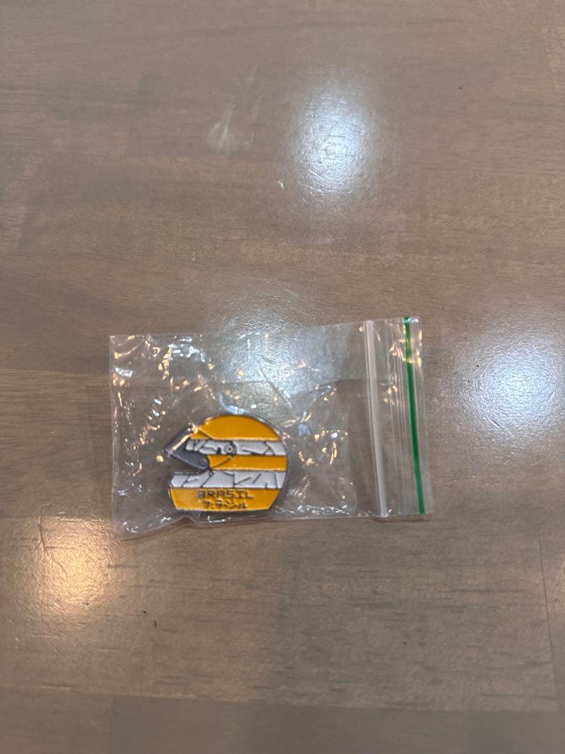 大阪関西万博2025 ブラジルパビリオンピンバッジ非売品 アイルトン