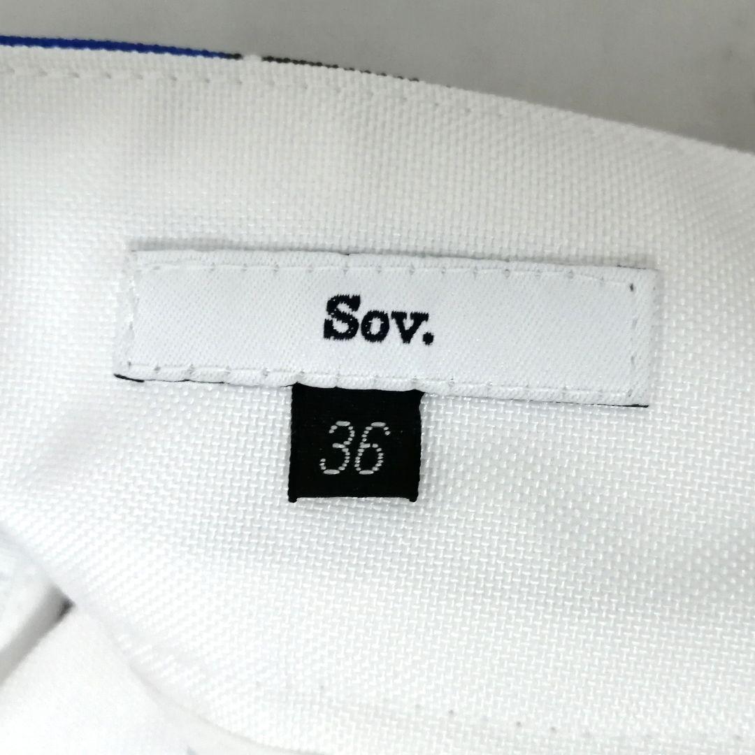 極美品✨ Sov. オリジナル幾何柄プリントパンツ 23SS 近年 ワイド 36