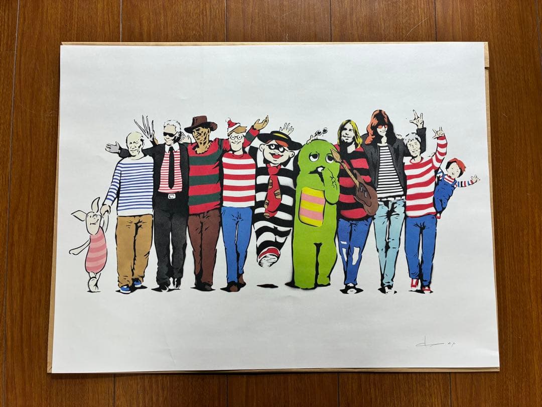 kurry NO BORDER 11 MEN ポスター アート - メルカリ