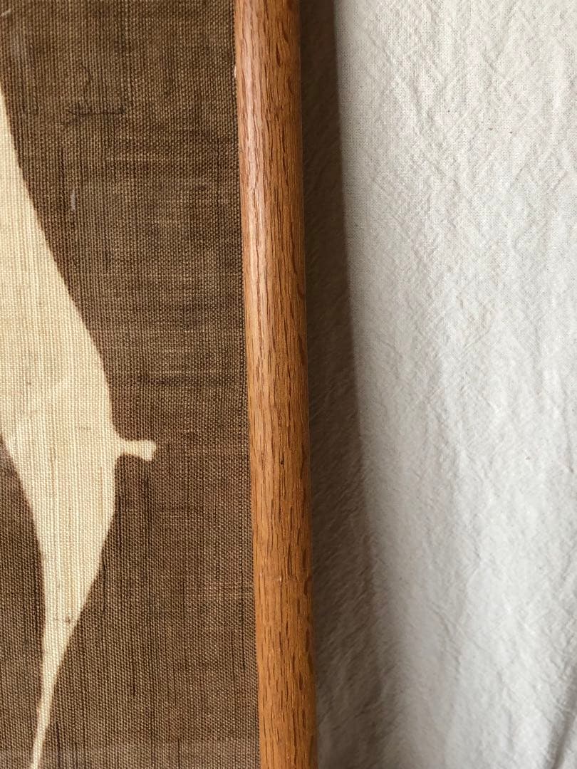 望月通陽　型染作品　『羊飼いの歌ー羊の門』