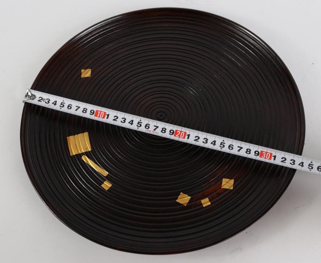 平安堂 　高級漆器 切箔散し　会席膳 五客　茶道具　盆