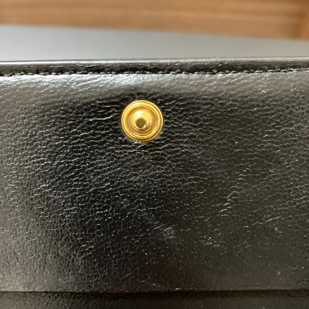 バレンシアガ　黒のミニザイフ