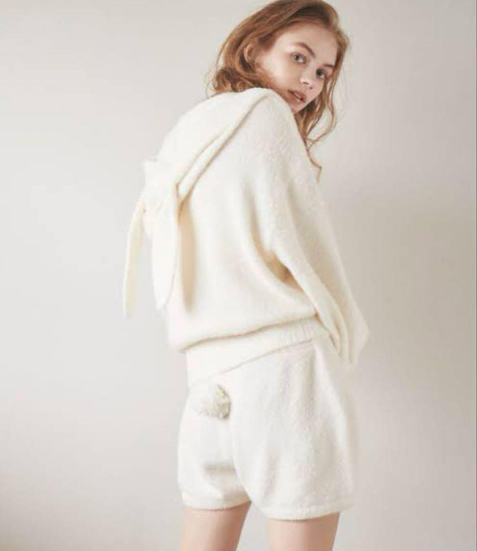 ジェラピケ　ジェラートピケ　ウサギ耳　ルームウェアセット