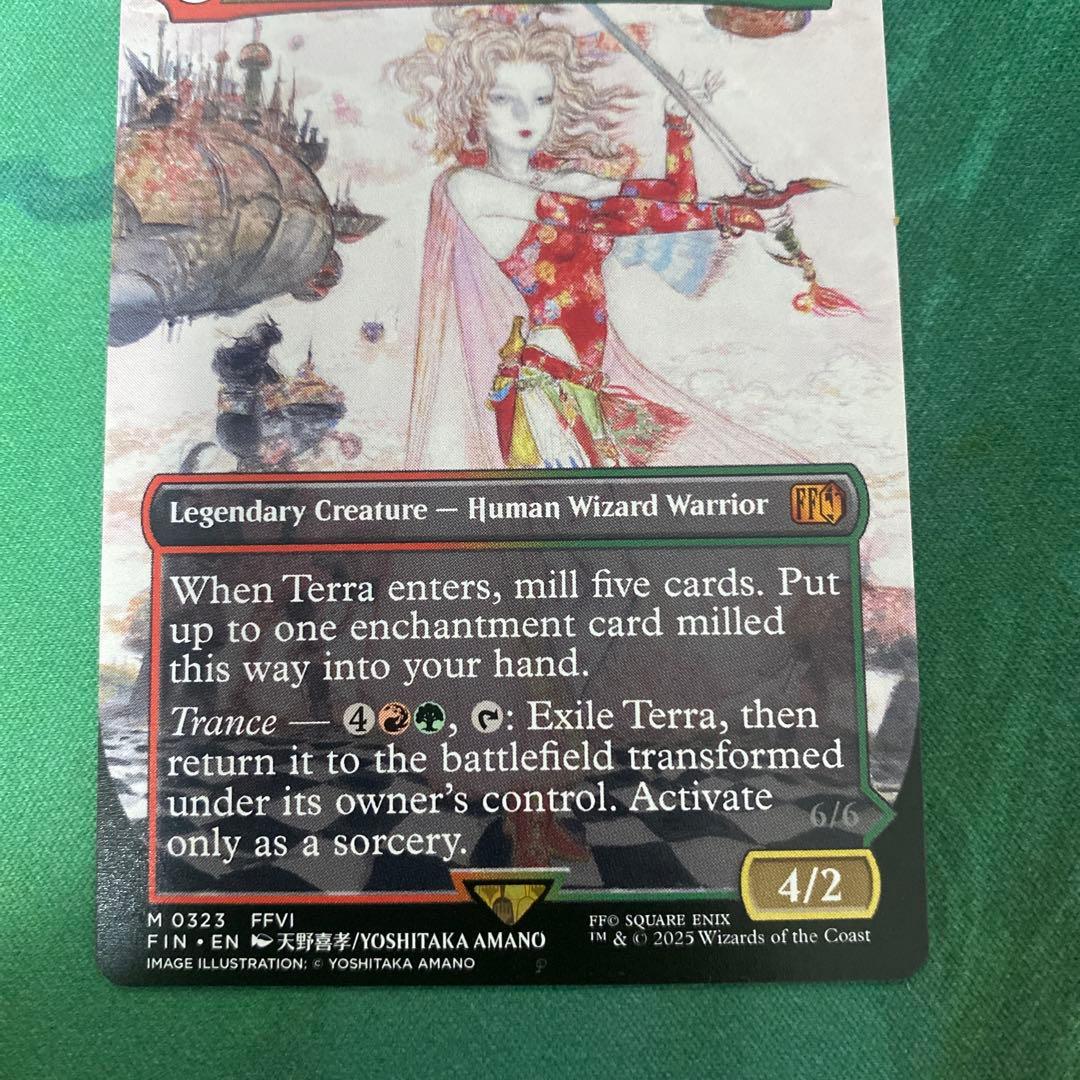 MTG 魔導戦士、ティナ　ボーダーレス　英語版