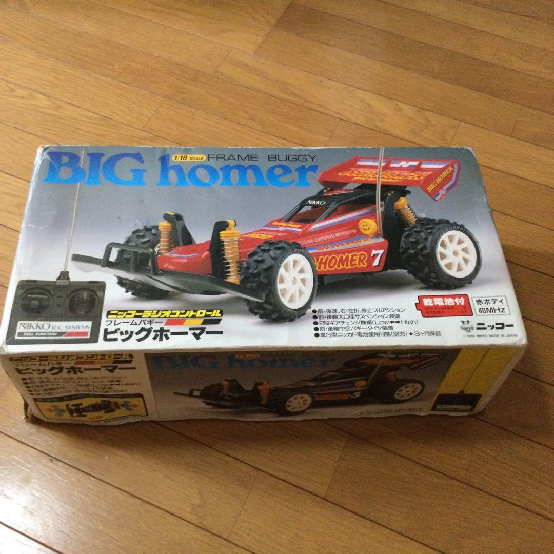 ビッグホーマー　BIG r　ラジコン　ニッコー　フレームバギー　1/18