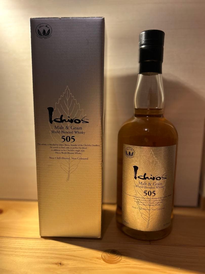 イチローズモルト505 未開封　ウイスキー イチローズモルト モルト＆グレーン ワールドブレンデッド ウイスキー