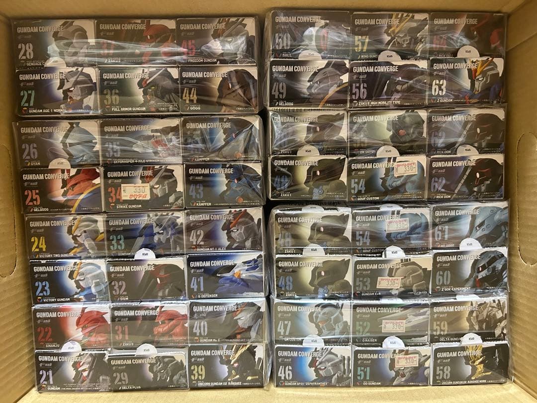 (説明欄必読)ガンダム　コンバージ 57体　まとめ売り