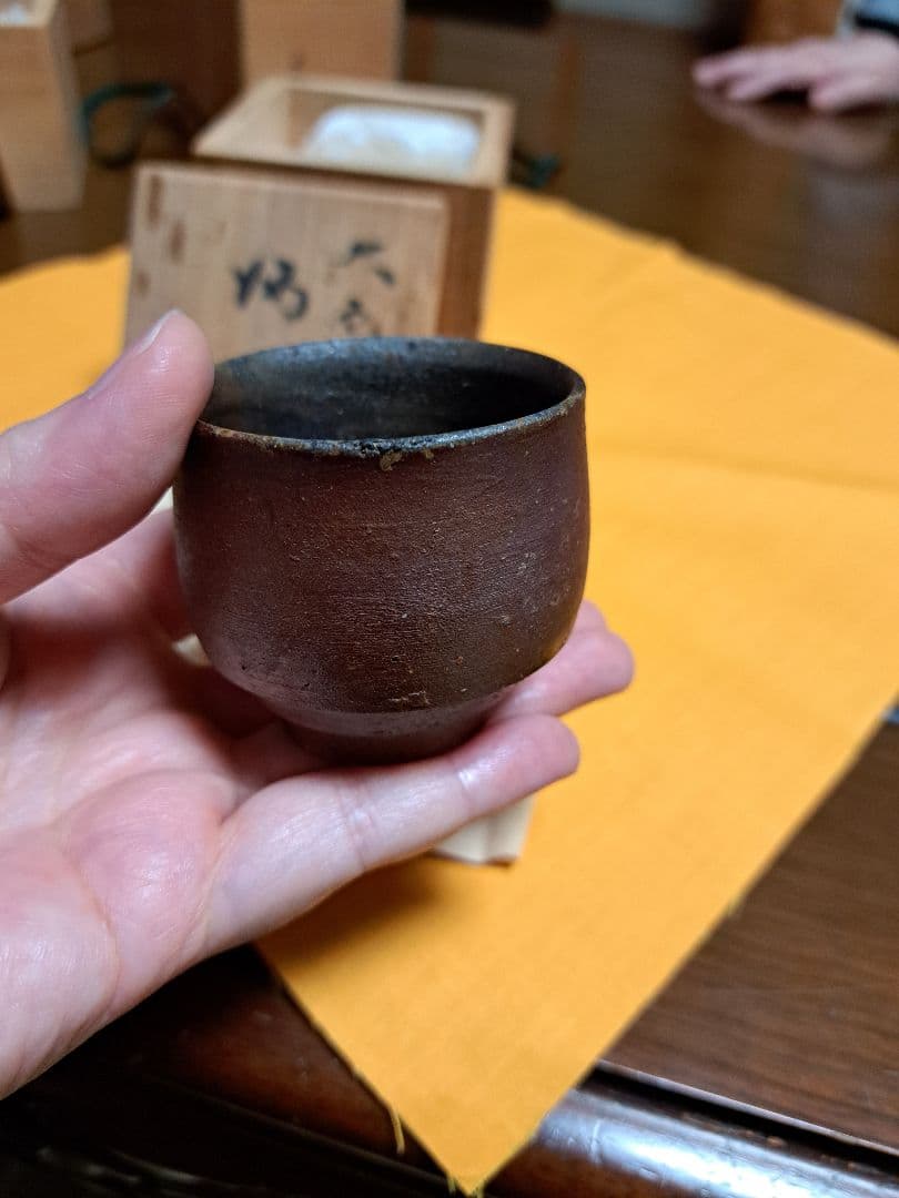 ぐい呑み6点セット 加藤芳右衛門 高取十一代静山 含む