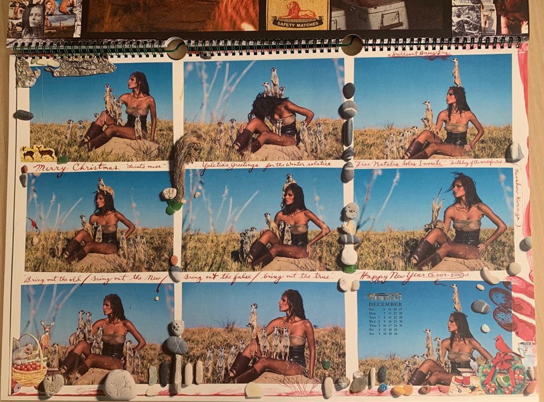 Peter Beard カレンダーPirelli 2009