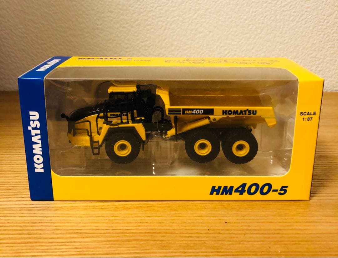 非売品】コマツ 株主優待 オリジナルミニチュア 6種