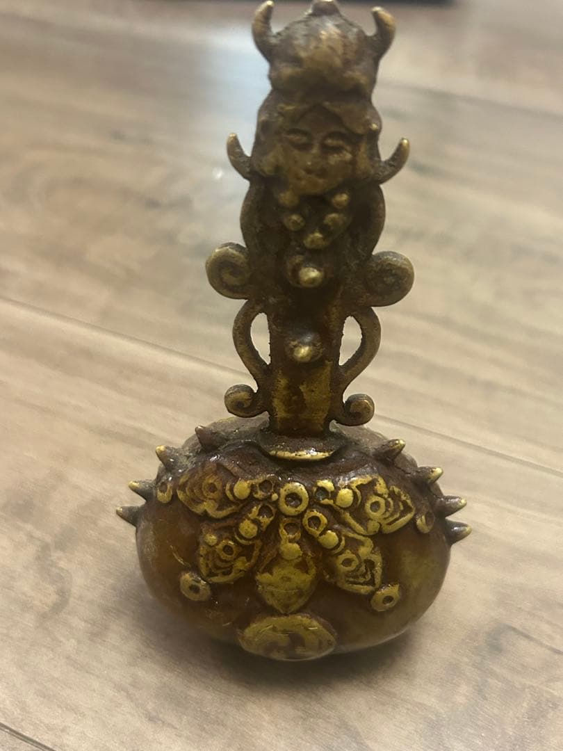 銅鐘 古鰐口 古銅製 江戶時代 古董