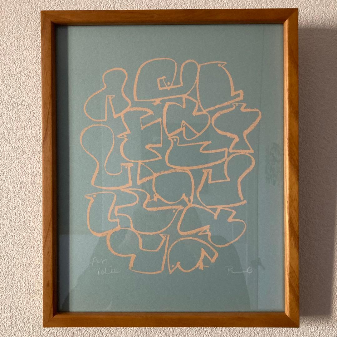 最終値下げ】BIRDS' WORDS シルクスクリーン 3点セット - メルカリ