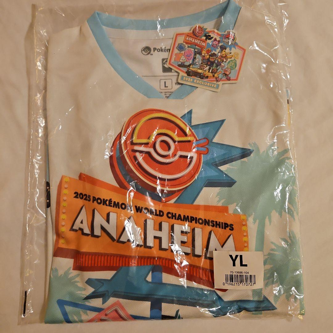 WCS 2025 ポケモン アナハイム youth L tシャツ