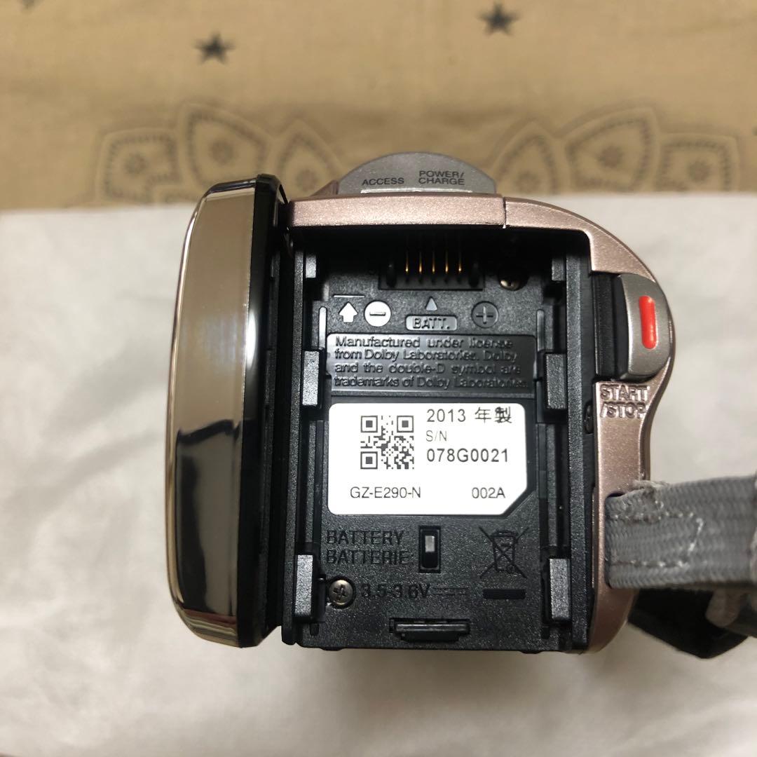 極美品 JVC Everio GZ-E290 バッテリー2個付 ビデオカメラ