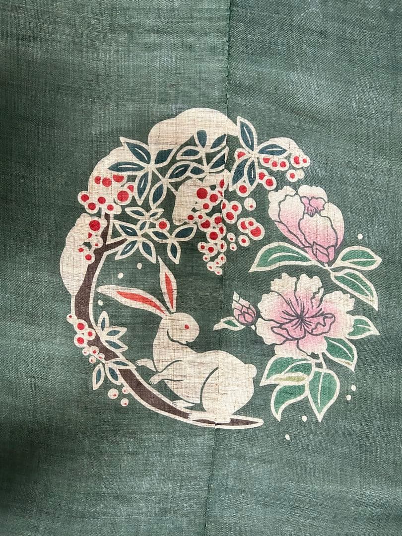 D*M様 E.YAZAWA のれん(スリーロゴ)ホワイト