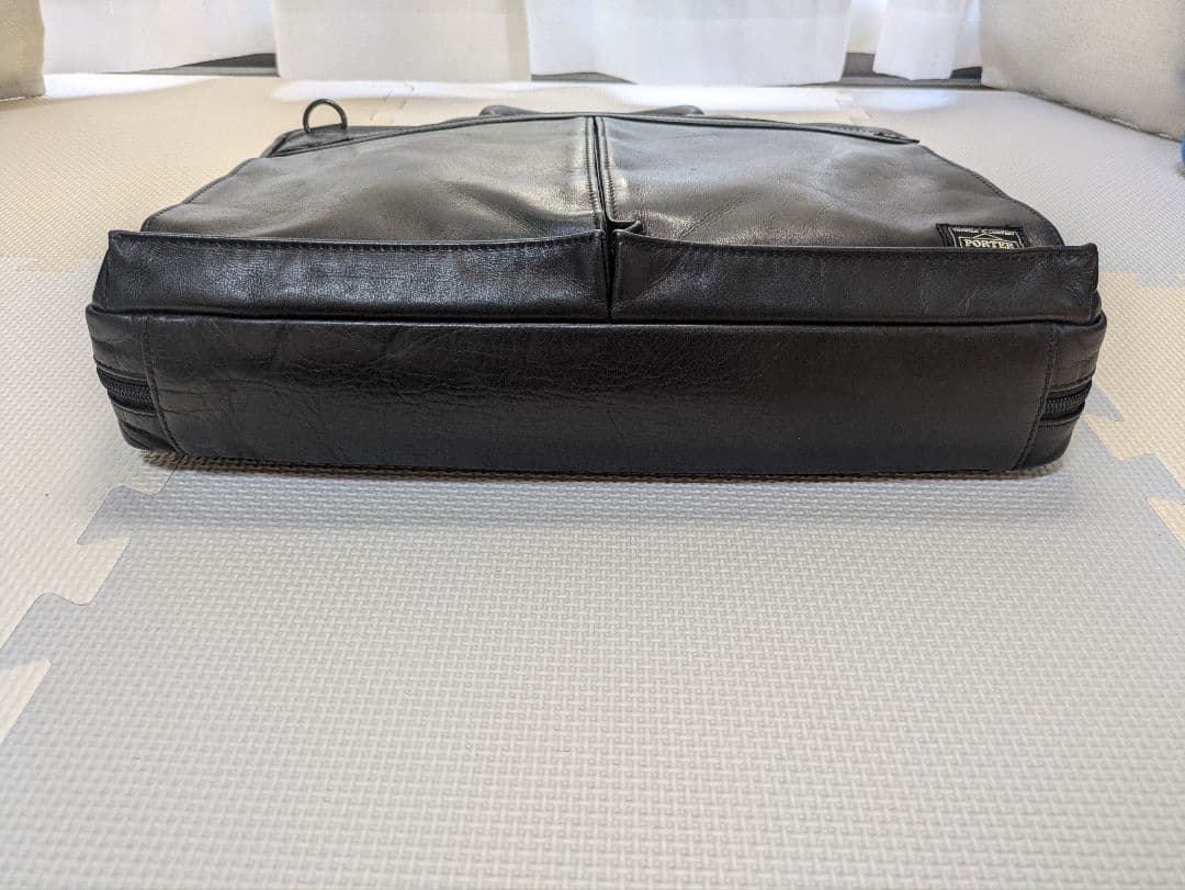 【本革】PORTER AMAZE アメイズ ビジネスバッグ ブラック