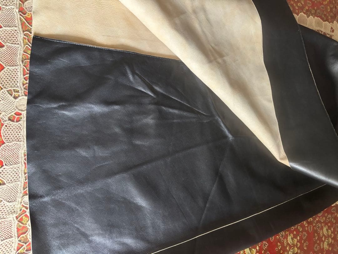 JIL SANDERジルサンダー、革の巻きスカート。新品未使用、最終価格です。