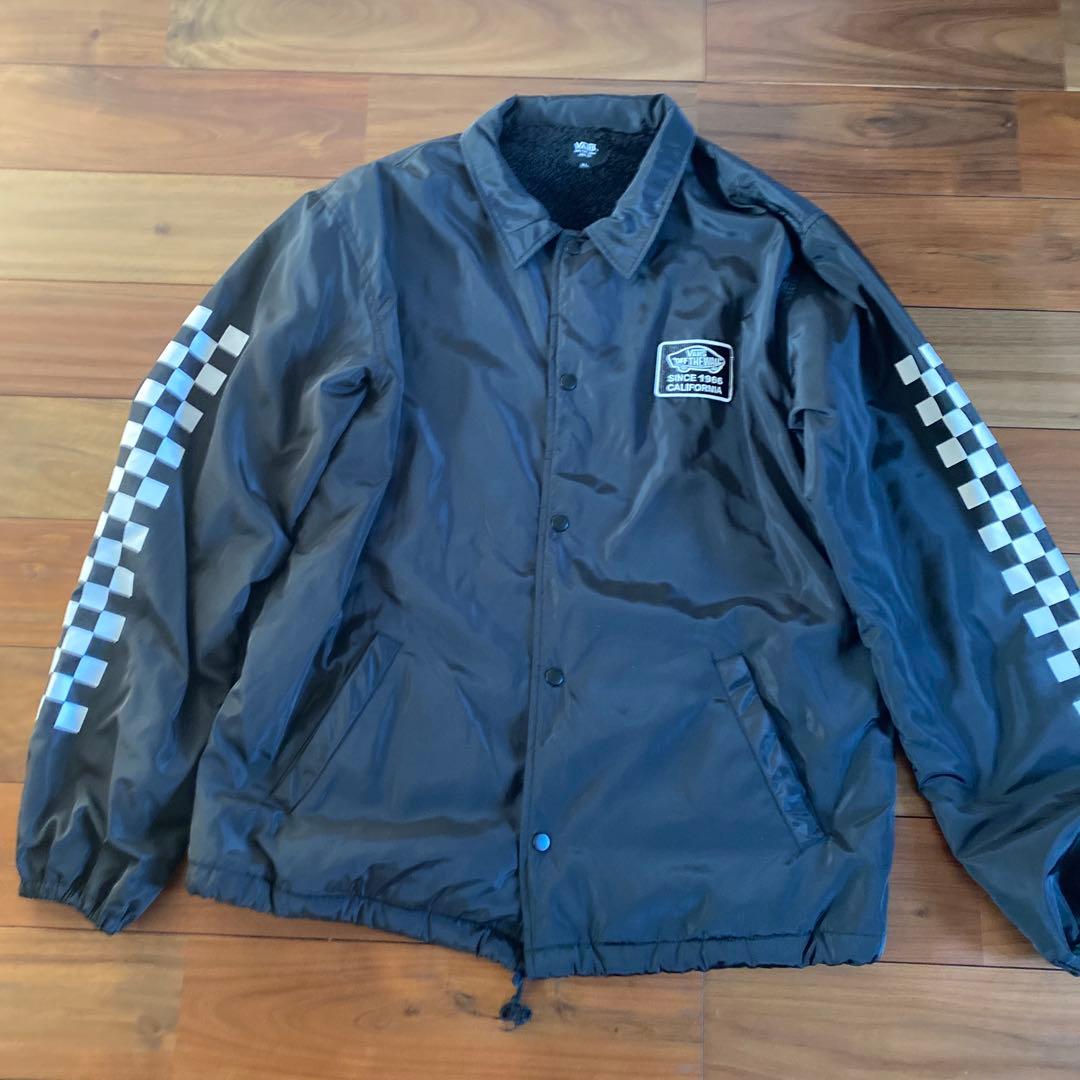 vans コーチジャケット ナイロンジャケット XL