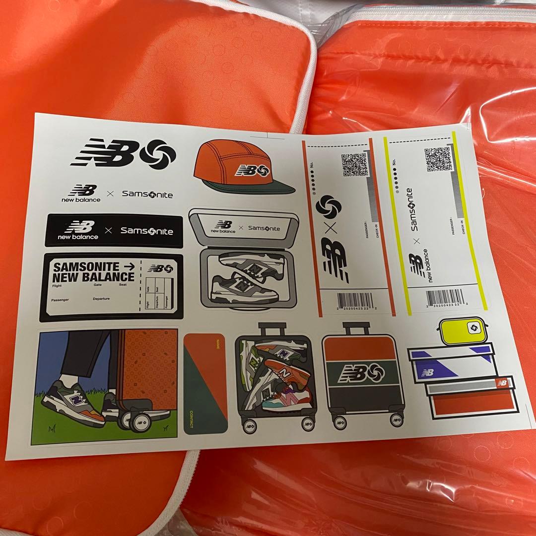美品/未使用】サムソナイト×ニューバランスspinner61 キャリーケース
