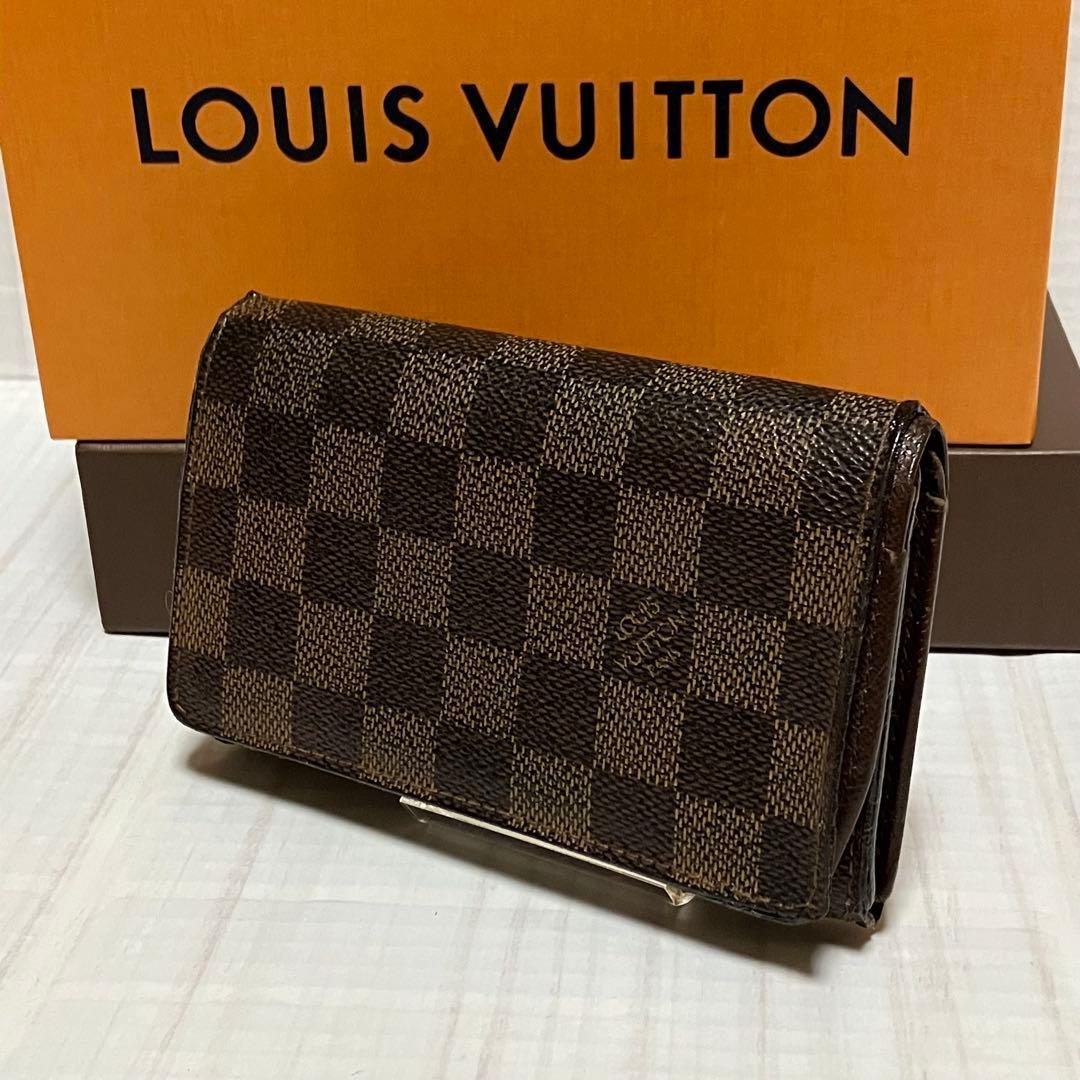 ルイ・ヴィトン ダミエ ポルトフォイユ トレゾール 二つ折り財布 39