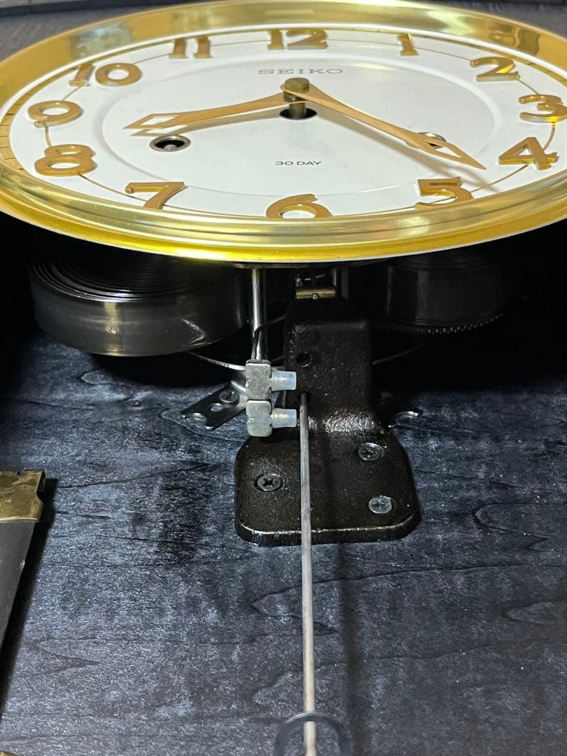 a283/激レア★美品★SEIKOSHA 昭和レトロ ゼンマイ時計 アンティーク