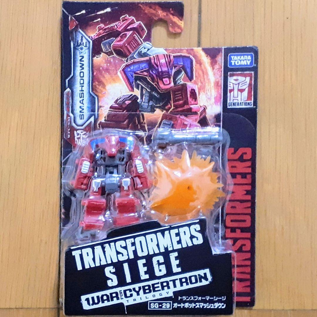 【未開封品】トランスフォーマー シージ　バトルマスター（マイクロマスター） ３種