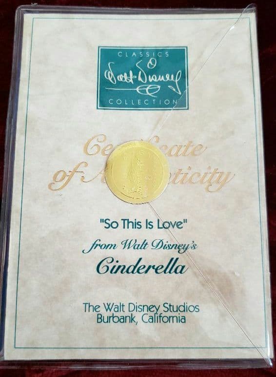 WDCC　シンデレラ　プリンスチャーミング　新品未使用　廃盤品