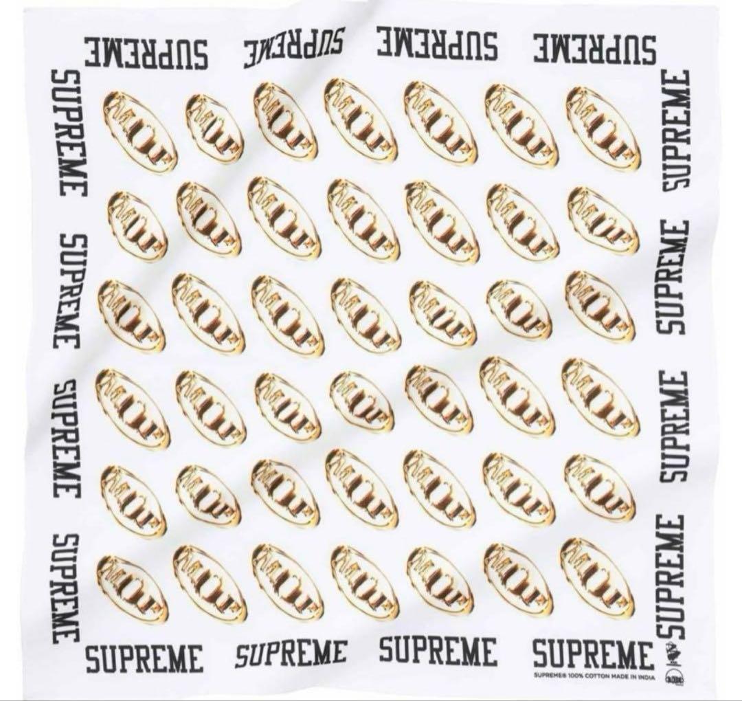 Supreme M.O.P. Bandana エムオーピー バンダナ White