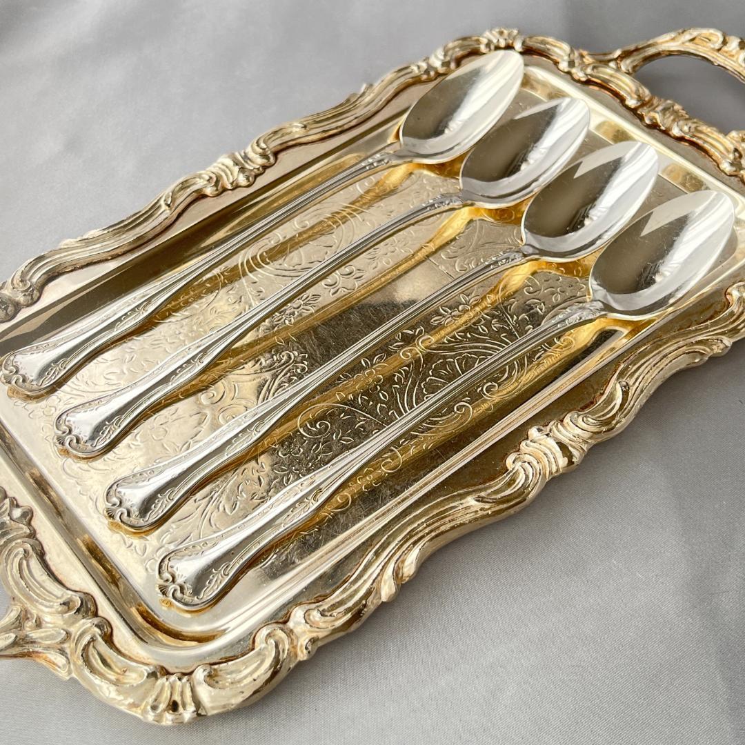 【National Silver】クイーンエリザベス ソーダ / パフェスプーン