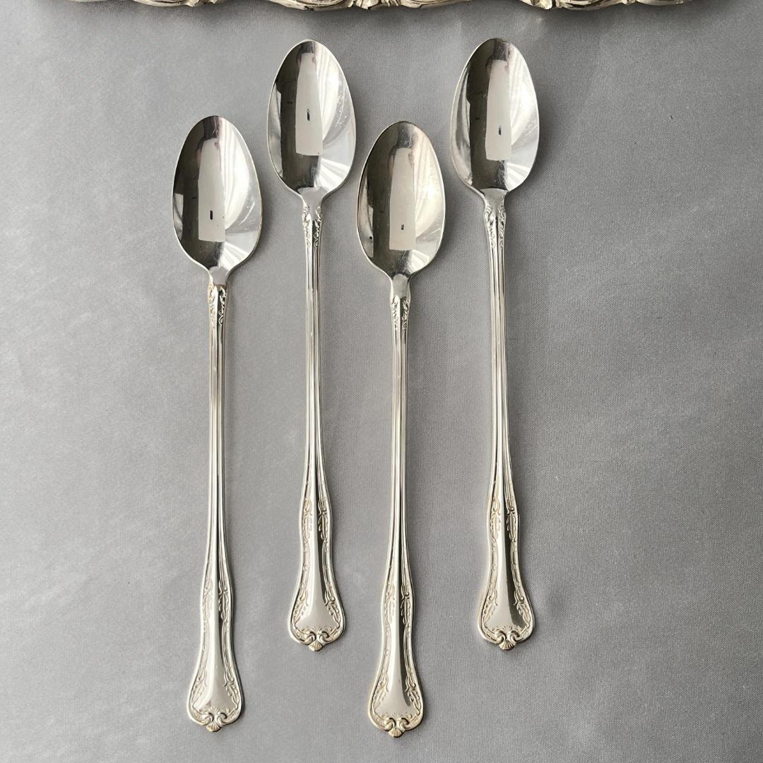 【National Silver】クイーンエリザベス ソーダ / パフェスプーン