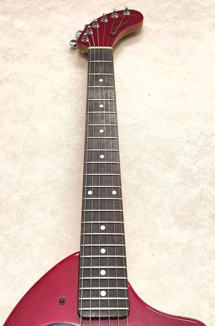 最終値下!【美品】ZO-3 レッド アンプ内蔵ミニギター ヘッドフォン端子