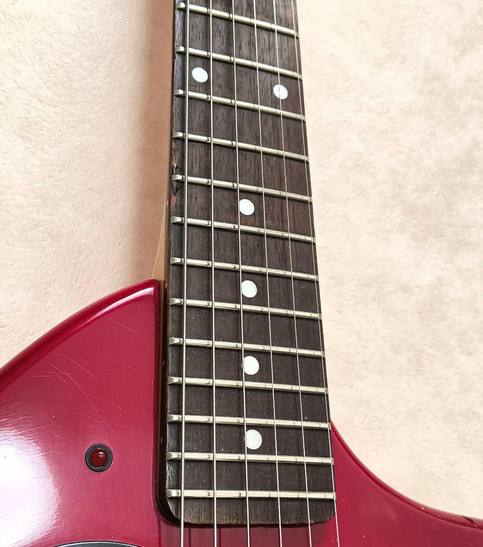 最終値下!【美品】ZO-3 レッド アンプ内蔵ミニギター ヘッドフォン端子