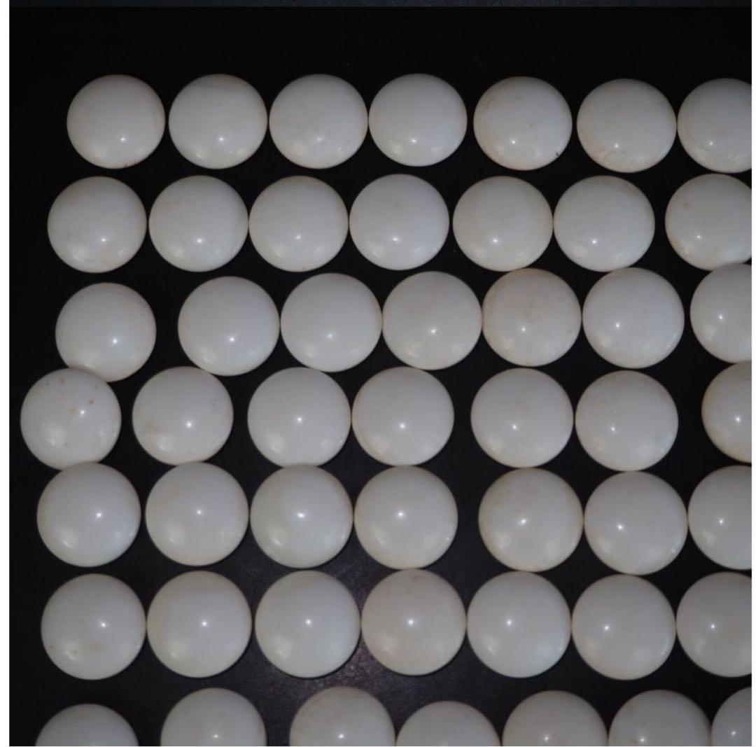 送料無料　日向特産　日向スワブデ蛤碁石32号・碁笥セット　旧家蔵出