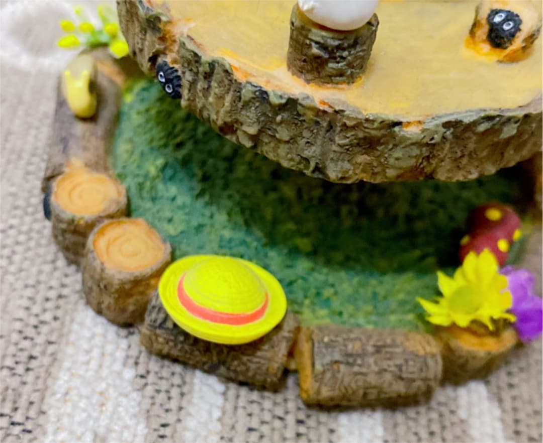 ジブリ となりのトトロ 雑木林の遊園地 購入 ぐるぐるカルーセル