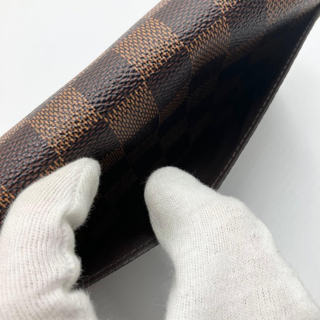 極美品✨ルイヴィトン ダミエ エベヌ ポルトフォイユ サラ 新型 長財布