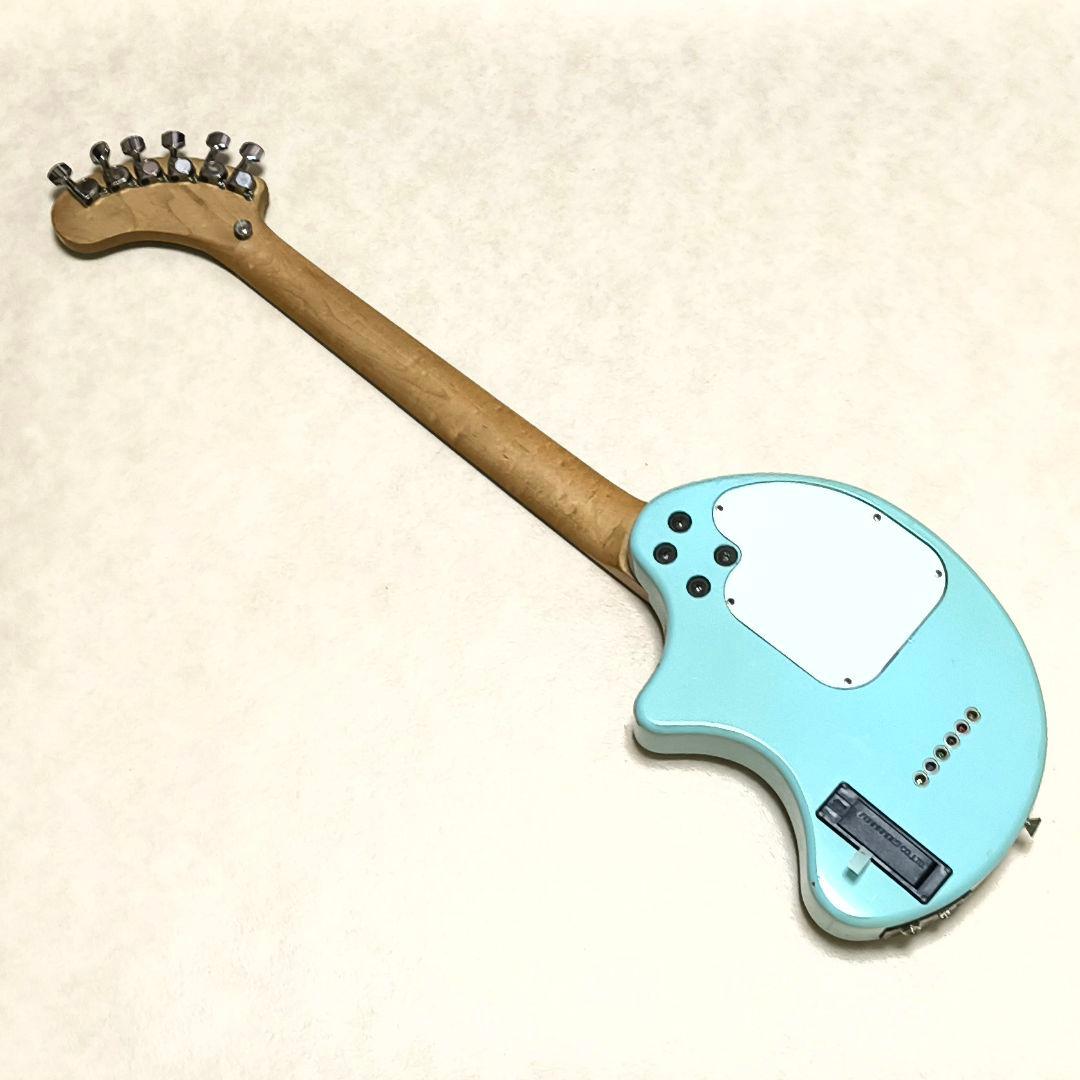 最終値下!【美品】ZO-3 ライトブルー アンプ内蔵ミニギター 青LED