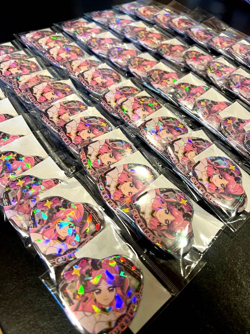 キミとアイドルプリキュア ハート缶バッジ キュアキッス 60個 池袋 フェスタ