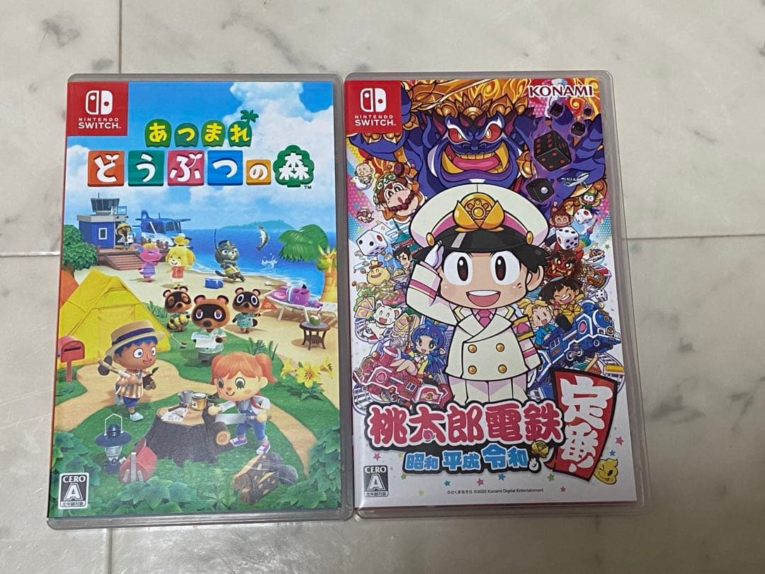 Nintendo Switch グレー 本体+ソフト2本、ケース