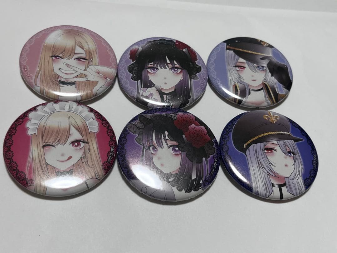 着せ恋　原作絵缶バッジセット