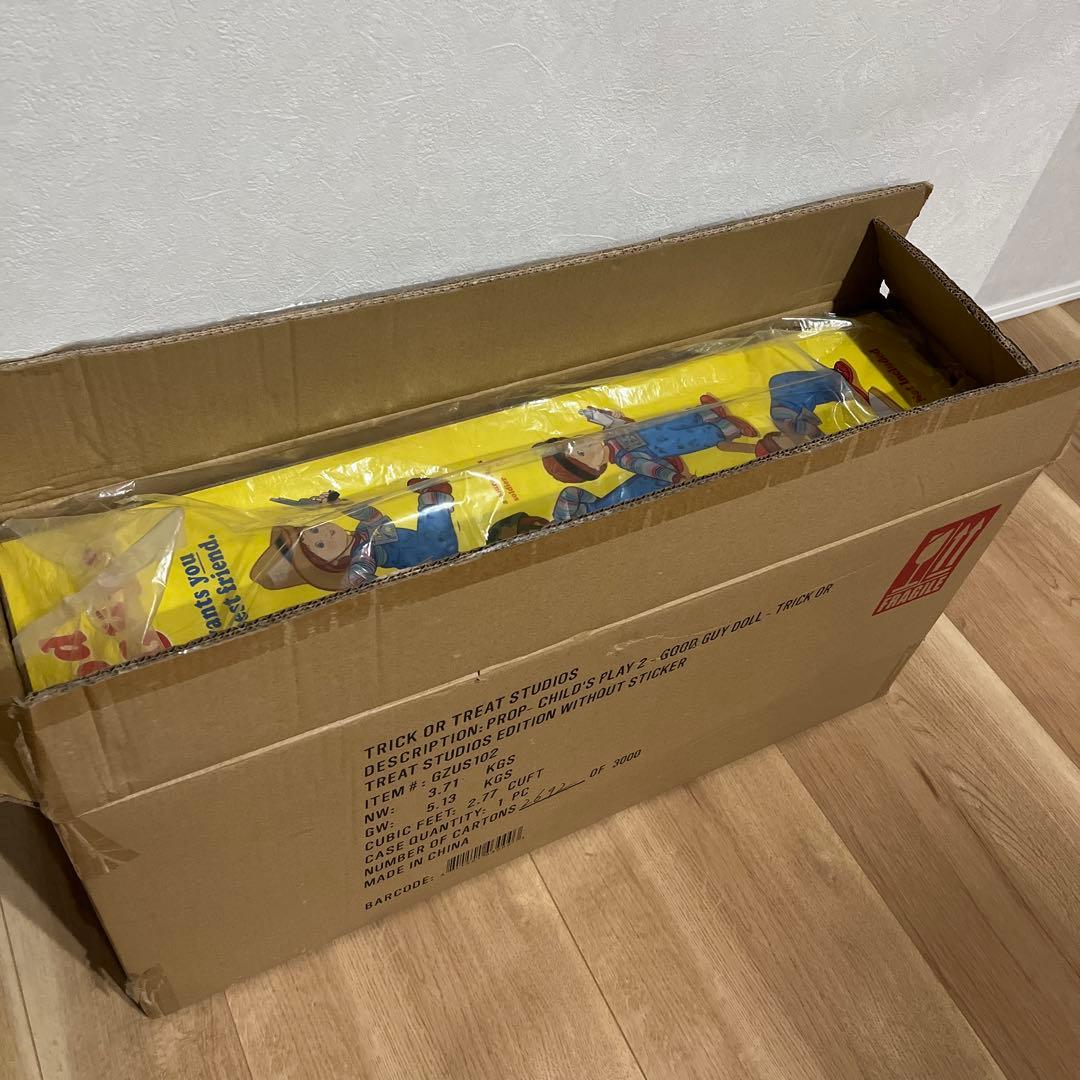 【新品未使用】等身大 チャイルドプレイ チャッキー グットガイ人形 レプリカ