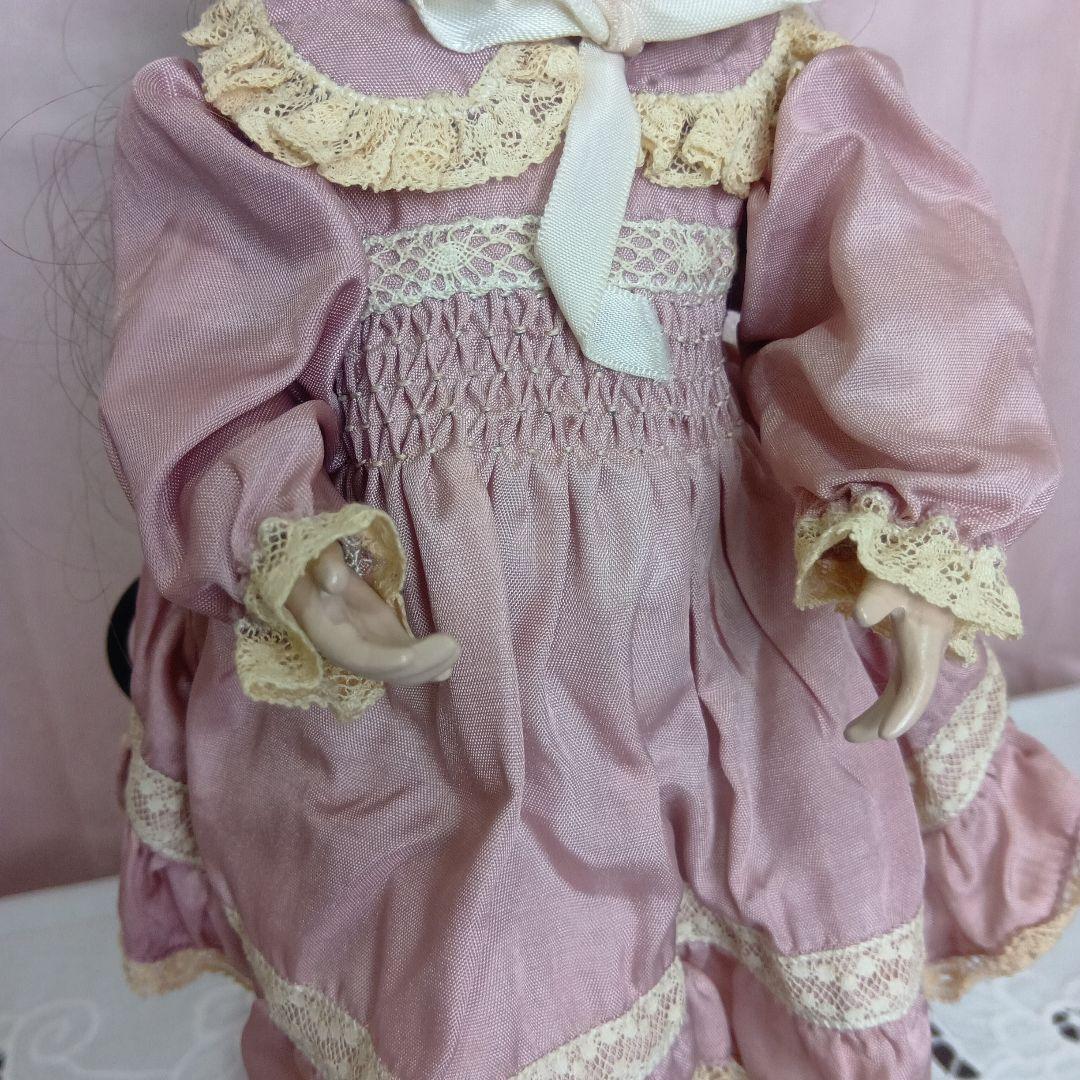 最終価格♥秋の大特価Sale♥ピンクのドレスが可愛いビスクドール（