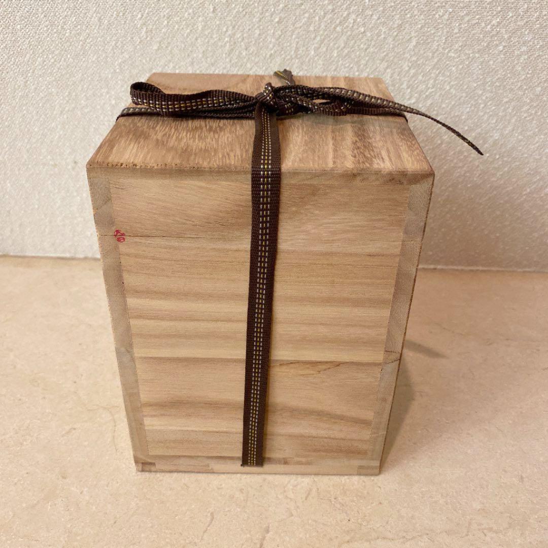 韓国人間文化財　安東五　作　壺　花瓶　共箱入り　美品です