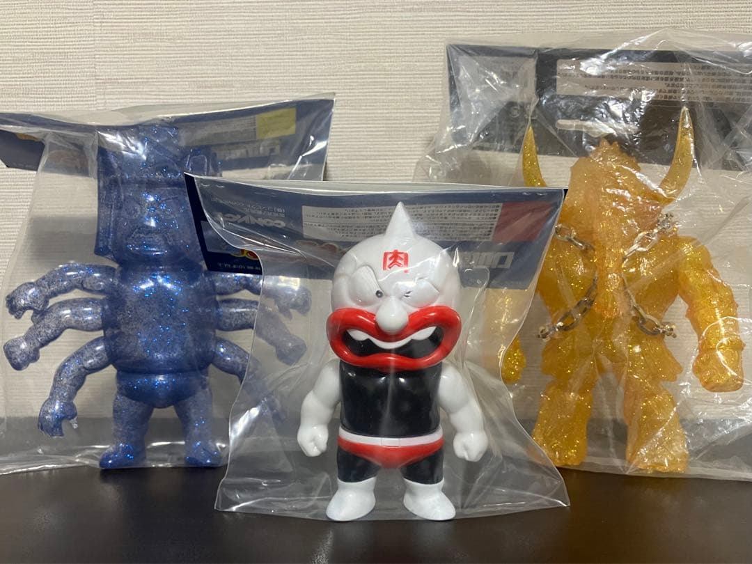 キン肉マンアシュラマンマンモスマンキン消しキンケシファイブスタートイラメソフビ