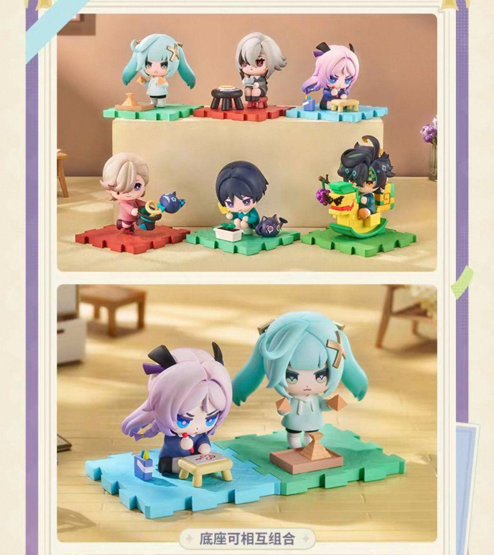 公式正規品】原神 中国 童夢奇珍 召使 アルレッキーノ ミニフィギュア