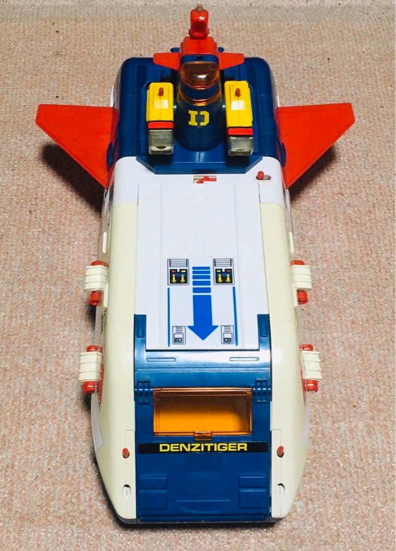 【超入手困難】ポピー DX デンジタイガー 電子戦隊デンジマン 箱付き 当時物