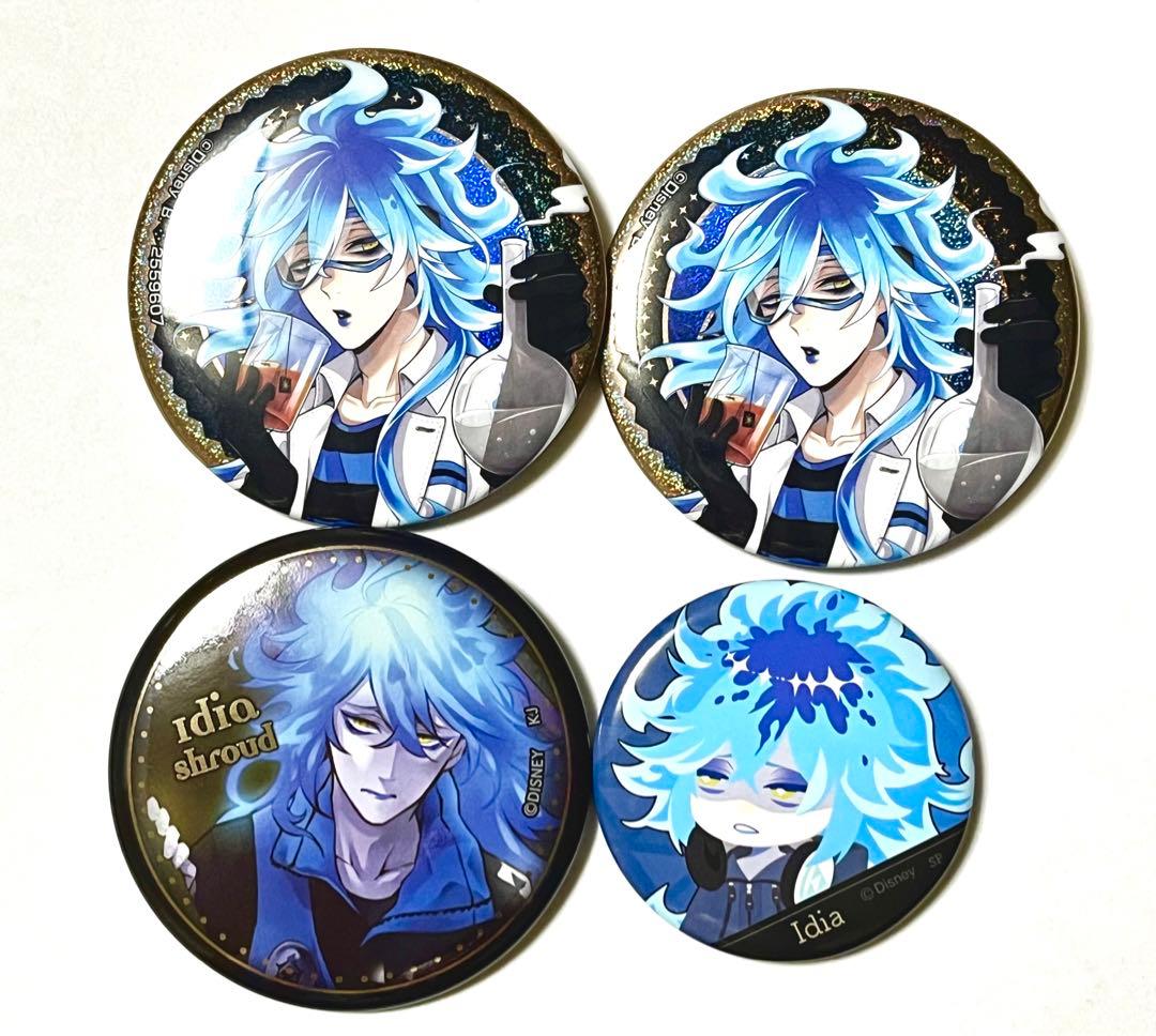 ツイステ イデア・シュラウド 缶バッジ4枚 - メルカリ