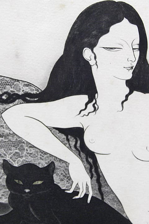 小林ドンゲ 【ダンテルの夢】 エッチング