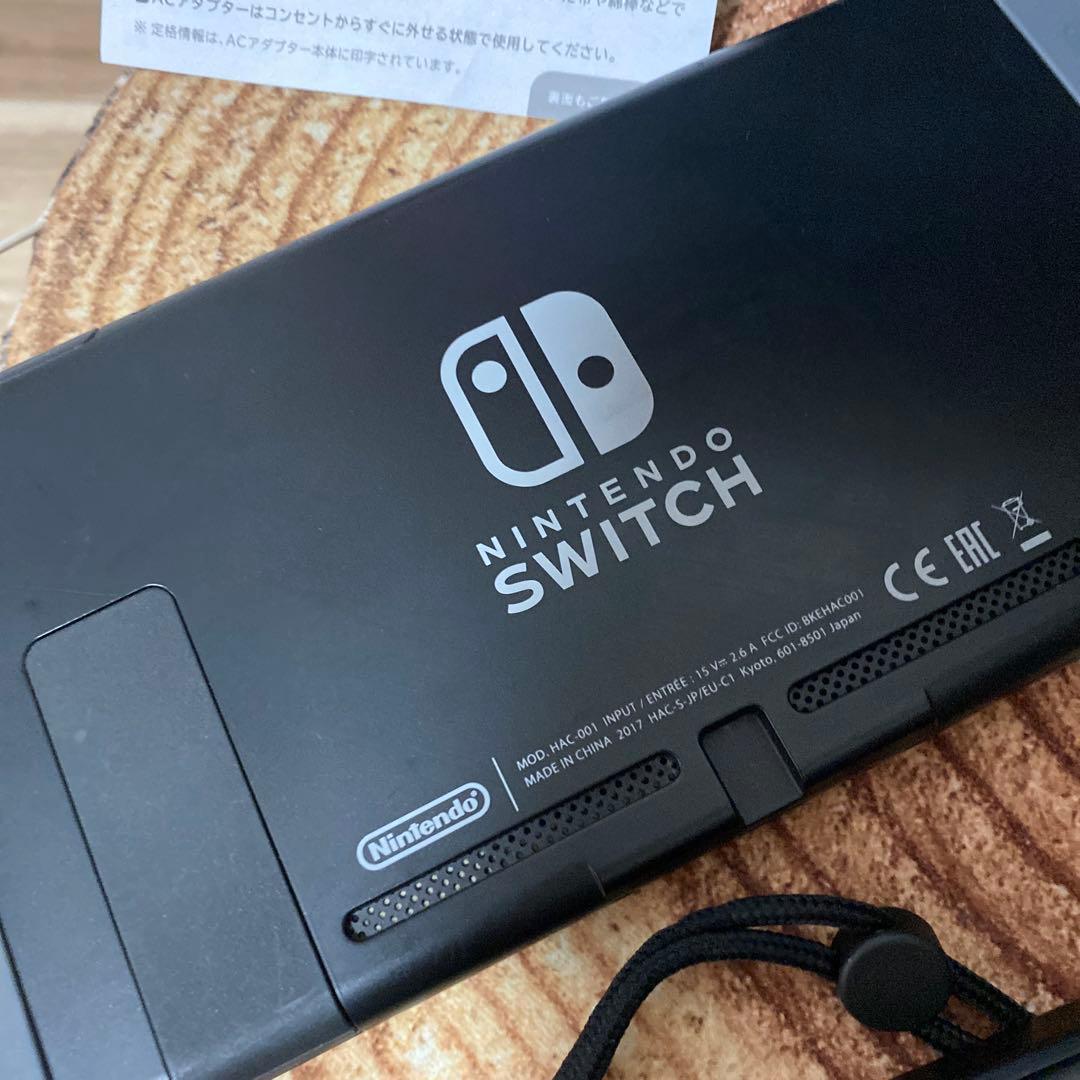 Nintendo Switch ニンテンドースイッチ本体　グレー ①