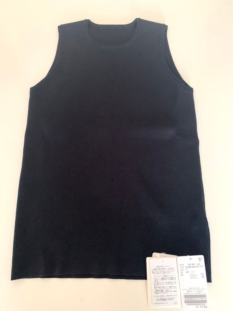 新品✨ Diner B CROP タンクトップ ネイビーA