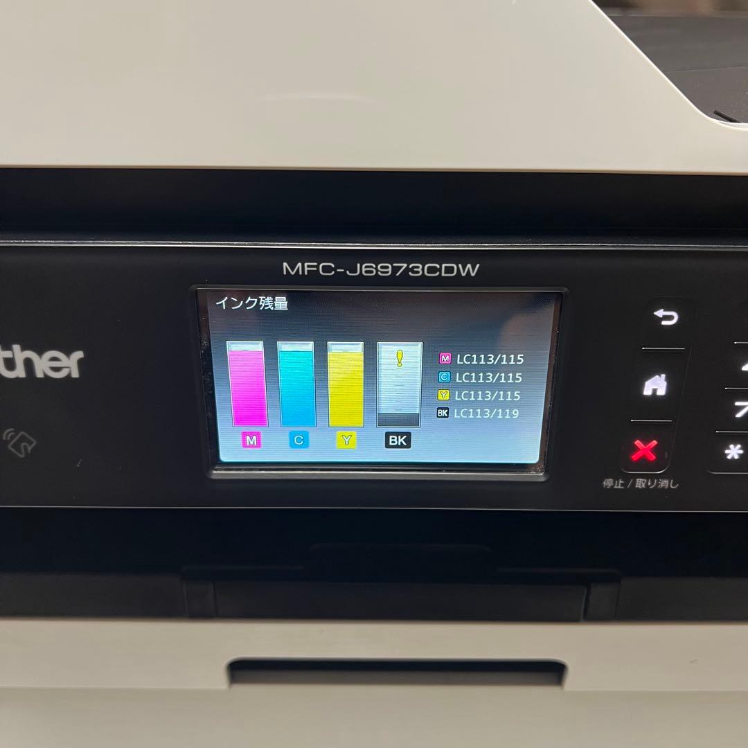 ジャンク brother 複合機 MFC-J6973CDW プリンター ブラザー